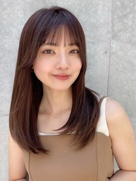 エトラ 渋谷店(etora) 小顔 美髪 レイヤーカット イメチェン ワイドバング"