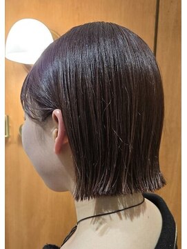 エレノア 越谷(Eleanor) ツヤ切りっぱなしボブ
