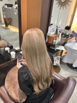 外国人風ベージュカラー◎透明感ロング