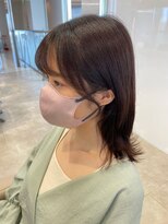 ケンジ 平塚ラスカ店(KENJE) ミディアムヘア/暗めカラー/グランマッシュ/平塚