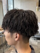 ハッシュタグネイビー 仙台駅前店(#NAVY) ツイストスパイラル仙台美容室波巻きシャドウパーマサーフカール