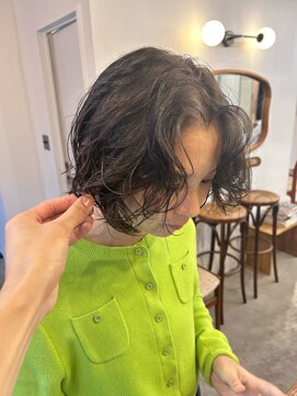 ヒュージ 表参道(huge) レイヤーパーマ/ニュアンスパーマ/ボブパーマ/顔周りレイヤー