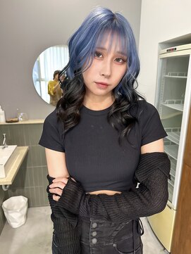 キオク(KIOX) ブルーカラー/水色カラー/ハイトーン/ブリーチカラー/名古屋/栄