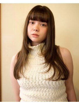 ランプ 代官山(the lamp) 大人透明感カラー前髪ありレイヤーカット