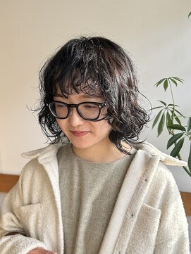 ミディアムパーマ