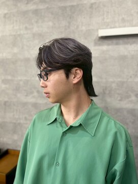 ソイクフ(SOY KUFU) 20代30代40代◎似合わせスタイルリバースセンターパートウルフ