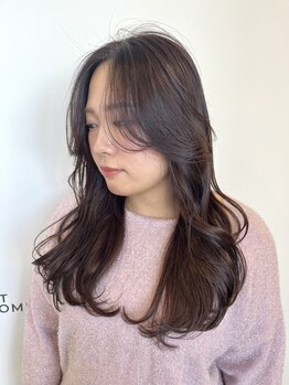 ヴィアス(VIAS.)の写真/【3月NEWOPEN/前橋天川大島町】韓国ヘア特化◎顔まわり&レイヤーカット,髪質改善で見違える雰囲気にー