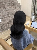 ヘア カンパニー トワ 千葉店(TOWA)&nbsp;千葉/千葉駅/ダブルカラー/ダークアッシュ/黒髪/ヘッドスパ