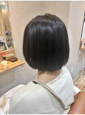 縮毛矯正/ボブ/ミディアム/癖毛カット/白髪ぼかし/カラー/74