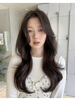 ミンクス 原宿店(MINX) レイヤーカットロングレイヤー韓国ヘア垢抜けヘア