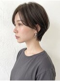 黒髪くびれコンパクトショート/大人夏カラーで軽やかp浦和