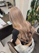 ヘアーデザインルアナ(Hair design Luana.) 【シールエクステ】ミルクティーベージュ