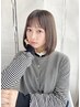【艶髪】カット+オイルカラー+オージュアクイックTRマイクロヘッドスパ￥9700