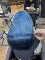 hyon myon/RISEbyREVO 綾瀬店【ヒョンミョン】&nbsp;ハッシュカット/デザインカラー/グレージュ[綾瀬駅/韓国ヘア]