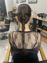 ウェイビー 桜木町店(WAVY)&nbsp;【WAVY hair set】結婚式ヘアセットタイトアレンジ