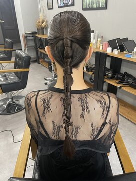 ウェイビー 桜木町店(WAVY) 【WAVY hair set】結婚式ヘアセットタイトアレンジ