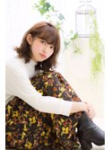 【自由が丘 quint: neolive】*大人可愛い*ミディアムカール*