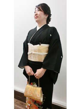 美容室 愛 素敵ナチュラル和装