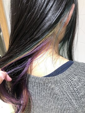 アルクバイネオリーブ 荻窪店(arc by neolive) トロピカルインナーカラー☆ arc by neolive 荻窪