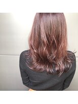 大人可愛い20代30代40代☆小顔レイヤーのベリーピンク