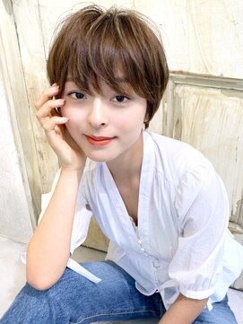 フォルテ ギンザ(FORTE GINZA) 【ハンサム系】マッシュショートヘア【ハイライト入り】