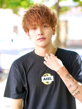 リップス 池袋(LIPPS) 刈り上げ無造作スパイラルマッシュ