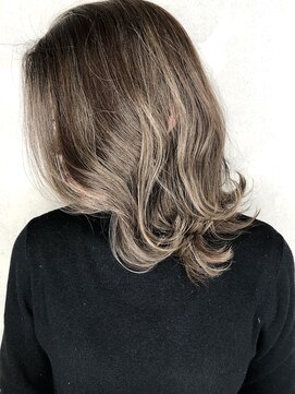 セシルヘアー(CECIL hair) CECIL 下北沢　韓国人風ヘア×ハイライトグレージュカラー