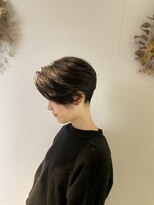 エレノア 梅田店(Eleanor) スタイリッシュな刈り上げショート◇◆