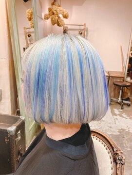 キミ(kimi) 【kimi自由が丘】ダブルカラー×インナーカラーユニコーンカラー