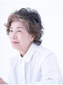 【えがお美容室】60代にオススメ◎スチームパーマウェーブ