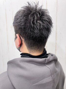 アトリエMAI 北千住 メンズ　至高のシルバーグレーショート！　北千住　北千住西口