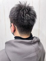 アトリエMAI 北千住 メンズ 至高のシルバーグレーショート! 北千住 北千住西口