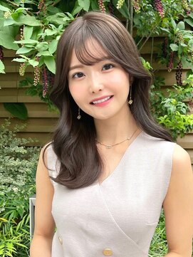 ミラリー トウキョウ(Mirareee Tokyo) 20代30代40代◎韓国ヘアー顔周りレイヤー青髪似合わせカットロブ