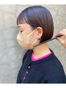 アマーク(a mark) 【土谷　庄之介】ワイドバングボブ