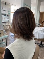 ヘアーディア みどり店(Hair...DiA)&nbsp;ミディアムウルフレイヤー