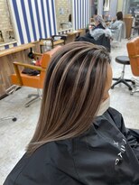 スキル 水戸(SKILL)&nbsp;バレイヤージュ♪ 髪質改善