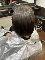 ユアーズ 四街道店(HAIR&NAIL YOURS)&nbsp;エイジングうるツヤストレート酸性ストレート美髪マチルダボブ