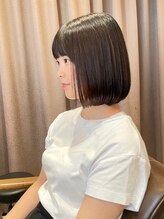 マフェ(mahae) ぱつっとボブ