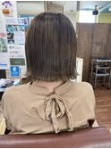 切りっぱなしボブ
