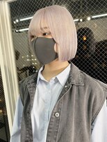 ラニヘアサロン(lani hair salon) ホワイト/ブルーバイオレット/インナーカラー/ケアブリーチ