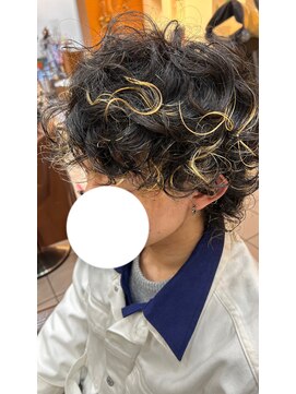 タクミフォーヘアー(TAKUMI for hair) ハイライトウルフパーマ