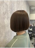 前下がりのボブ