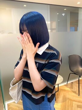 ジーナ  札幌大通(Zina) 美髪＊切りっぱなしボブ＊ブリーチ＊髪質改善＊Zina札幌大通