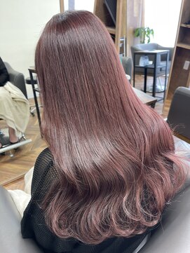 ヘアメイク アリープ(HAIR MAKE ALEAP) ピンクラベンダー