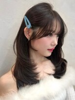 ユニ 表参道(uni)&nbsp;#2/カール/セミディ/シアーカラー/姫カット/表参道