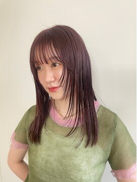 リアン(Lien) ラベンダーピンク×ブラウン