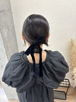 エフバイラブランシュ 大宮東口店(ef by La Blanche)&nbsp;箔付きタイトヘアアレンジ/大宮/髪質改善/韓国/オージュア