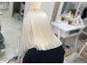 《ホワイト専用》ブリーチ3回ブリーチダメージケアープレックス付き￥30000～