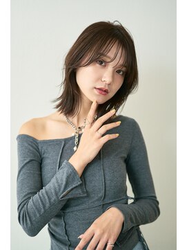 アンバー 池袋(amber) レイヤーカット/大人ボブ/ふんわりミディアム【池袋】