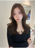 韓国風レイヤー/髪質改善カラー
